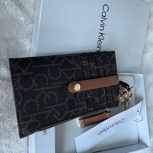 Calvin Klein wristlet wallet